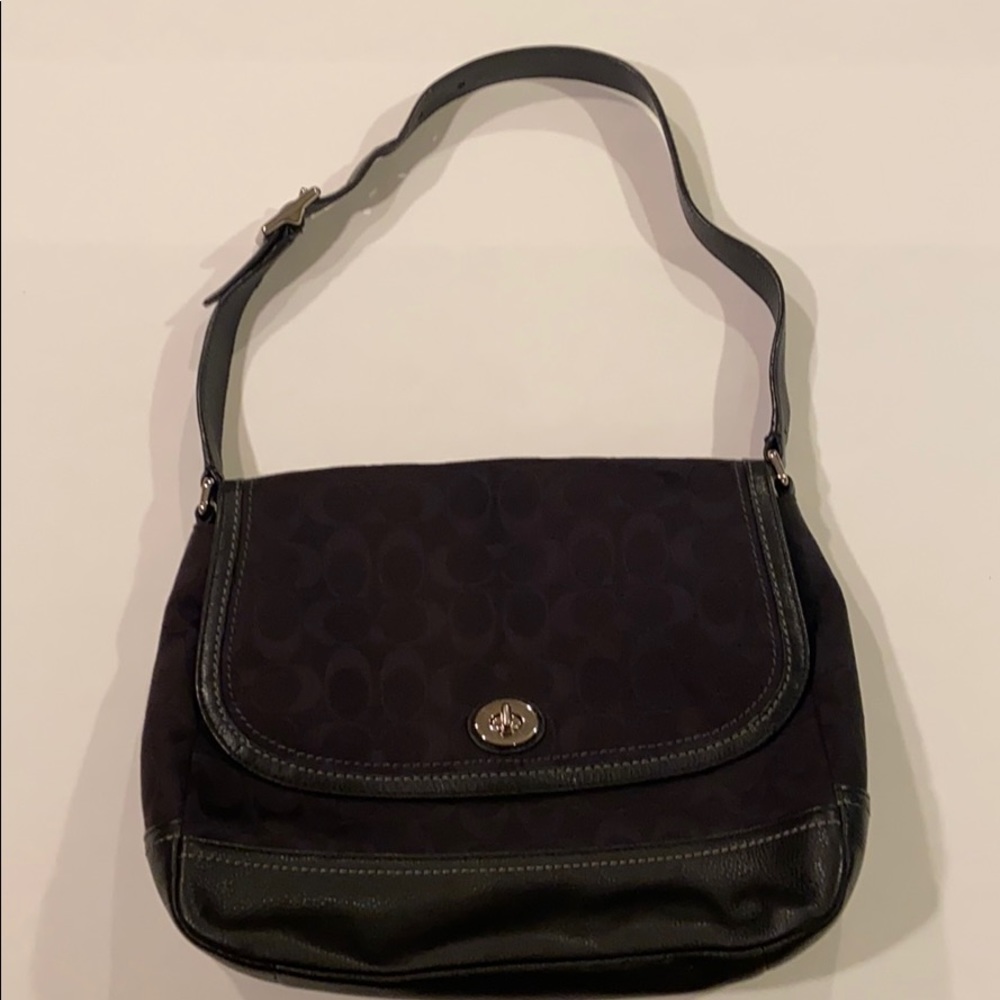 Black coach bag